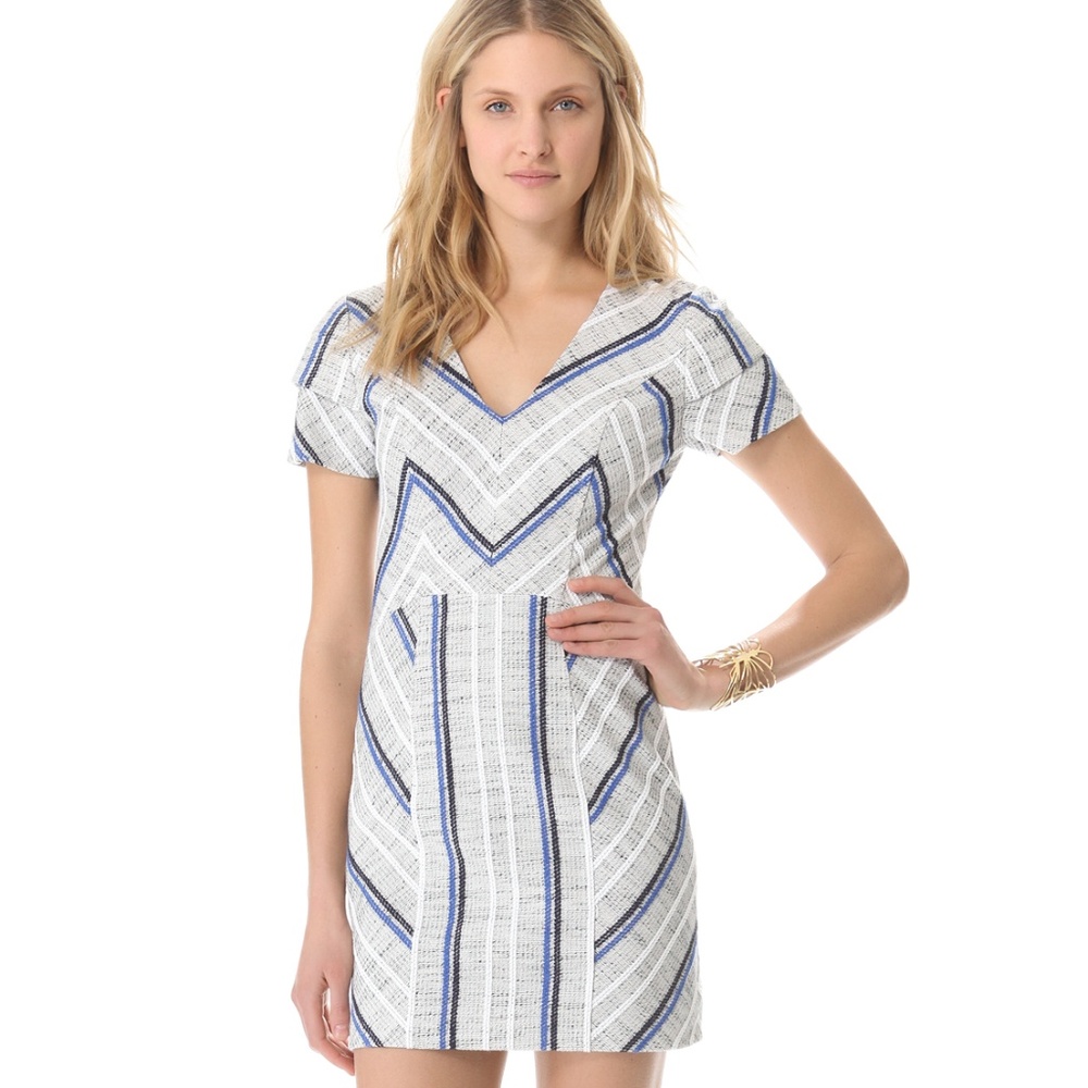 Rebecca Minkoff Sanderson Tweed Katya Dress